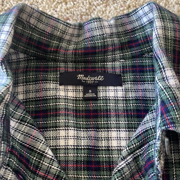 Madewell Flannel Size Small - Picture 3 of 3
